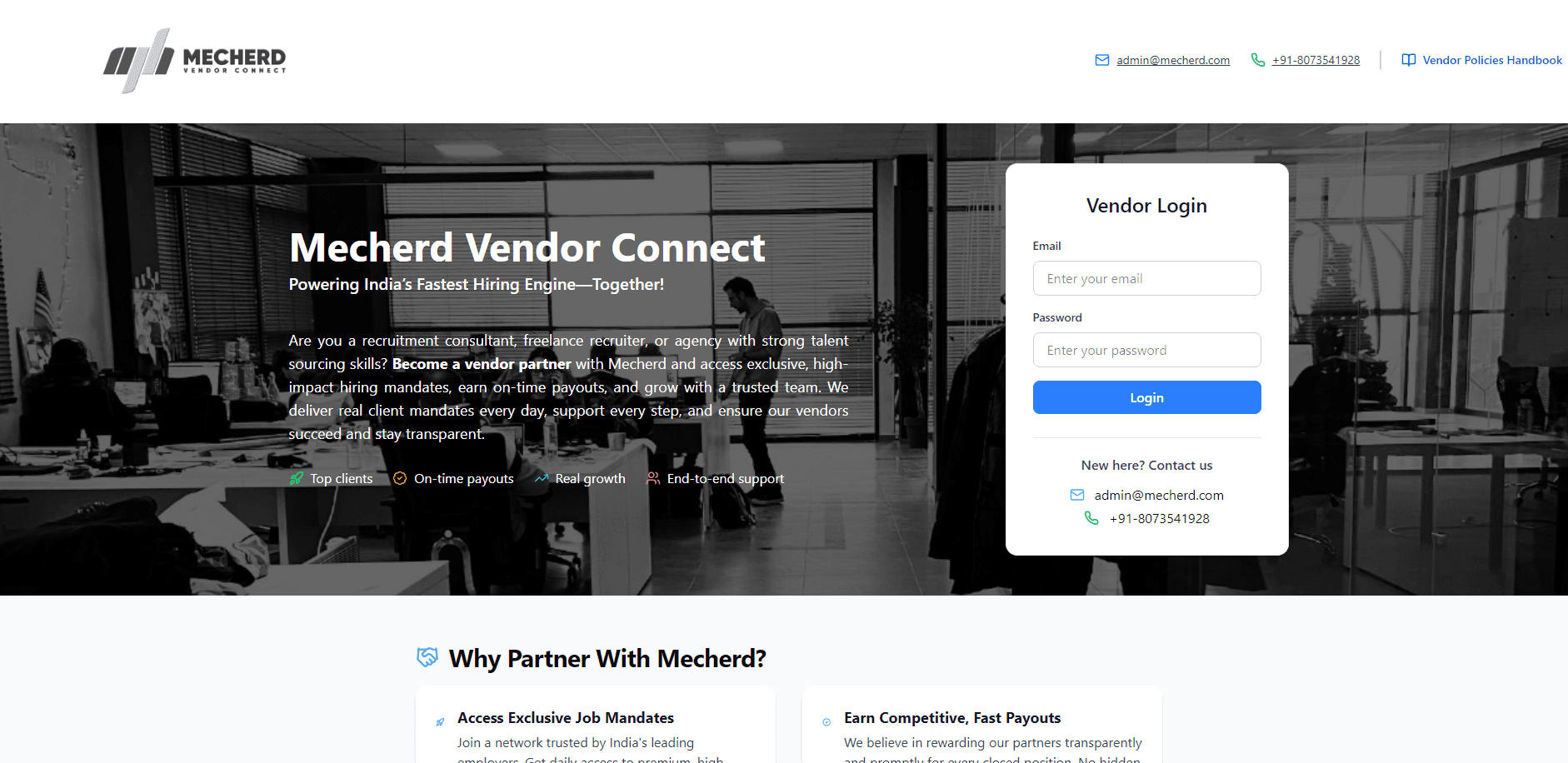 Vendor Connect